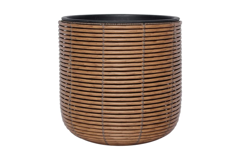 Blomkruka Wicker D35xH36 cm Brun - Inredning - Dekoration & inredningsdetaljer - Krukor & ytterkrukor - Utomhuskruka
