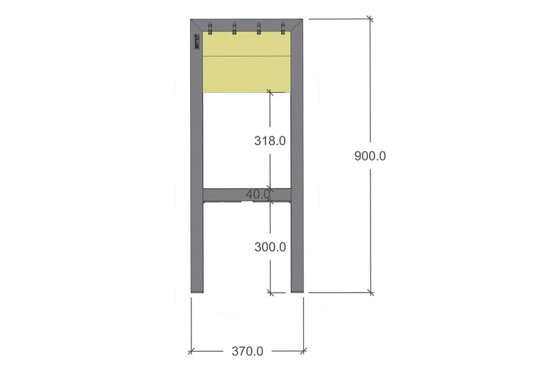 Funkis Blomlåda - Taupe - Inredning - Dekoration & inredningsdetaljer - Krukor & ytterkrukor - Utomhuskruka