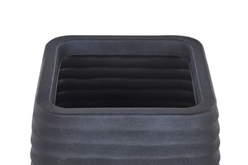 Kruka 50 x 50 x 49 cm svart PARIKIA - Svart - Inredning - Dekoration & inredningsdetaljer - Krukor & ytterkrukor - Utomhuskruka