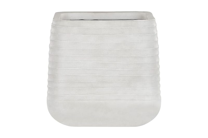 Kruka 50 x 50 x 49 cm vit PARIKIA - Vit - Inredning - Dekoration & inredningsdetaljer - Krukor & ytterkrukor - Utomhuskruka