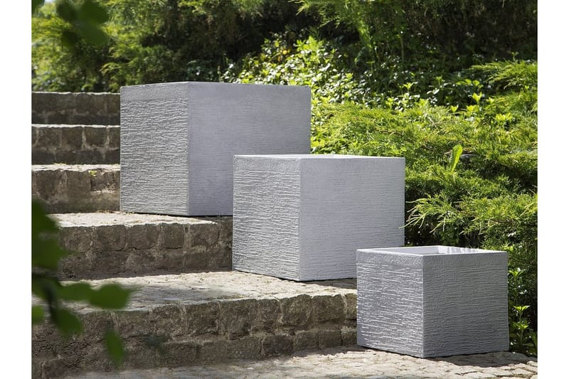 Kruka Paros 40 cm - Vit - Inredning - Dekoration & inredningsdetaljer - Krukor & ytterkrukor - Utomhuskruka