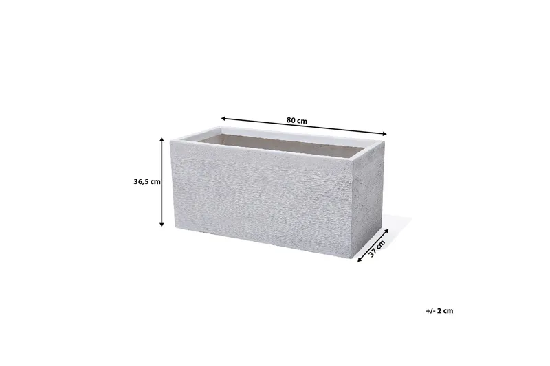 Myra Kruka 80 cm - Vit - Inredning - Dekoration & inredningsdetaljer - Krukor & ytterkrukor - Utomhuskruka