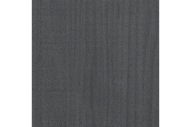 Odlingslåda grå 40x40x40 cm massiv furu - Grå - Utomhuskruka - Blomlåda & balkonglåda