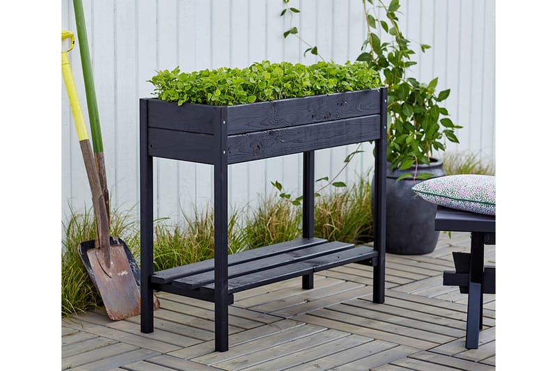 PLUS Blomlådor på Ben 79 cm - Svart - Inredning - Dekoration & inredningsdetaljer - Krukor & ytterkrukor - Utomhuskruka