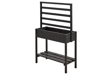 PLUS Blomlådor på Ben med Spaljé 137 cm - Svart - Inredning - Dekoration & inredningsdetaljer - Krukor & ytterkrukor - Utomhuskruka