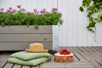 PLUS Cubic Blomlådor med Hjul 120 x45 cm - Taupe - Inredning - Dekoration & inredningsdetaljer - Krukor & ytterkrukor - Utomhuskruka