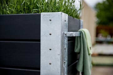 PLUS Cubic Blomlådor med Hjul 50x120x95 cm - Svart - Inredning - Dekoration & inredningsdetaljer - Krukor & ytterkrukor - Utomhuskruka