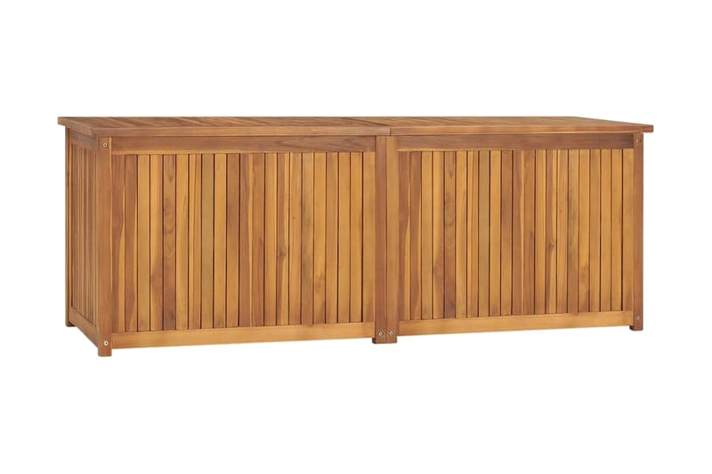 Trädgårdslåda 150x50x53 cm massiv teak - Brun - Utomhuskruka - Blomlåda & balkonglåda