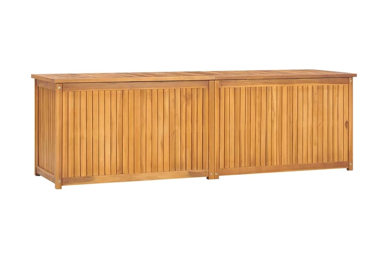 Trädgårdslåda 175x50x53 cm massiv teak - Brun - Utomhuskruka - Blomlåda & balkonglåda