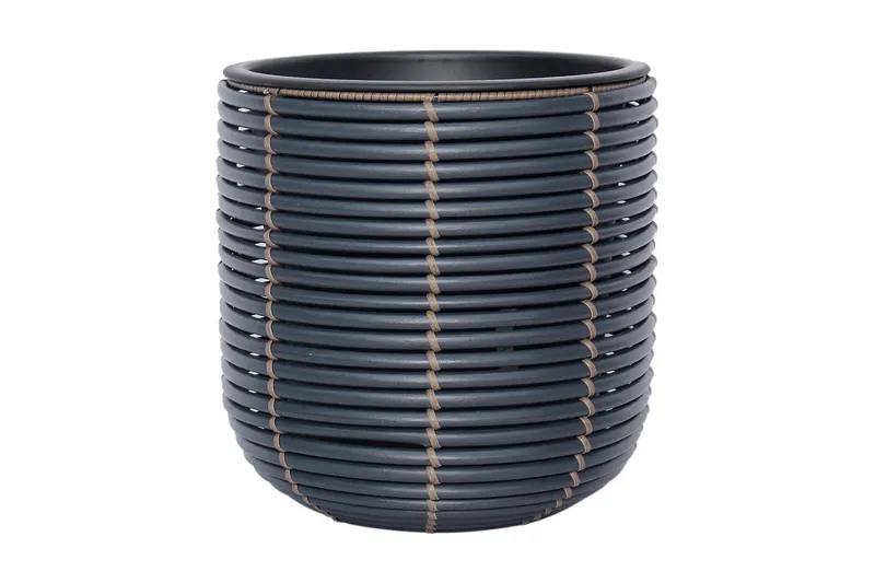 Wicker Blomkruka D27xH28 cm Svart