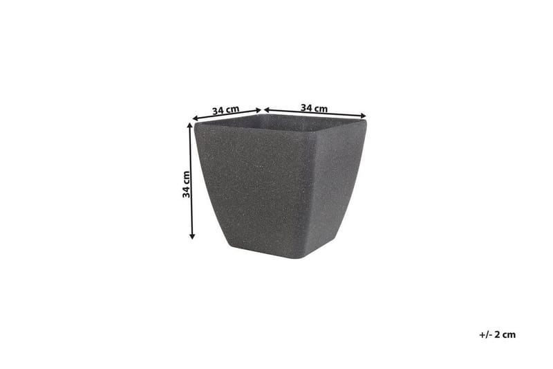 Kruka Zeli 34 cm - Grå - Inredning - Dekoration & inredningsdetaljer