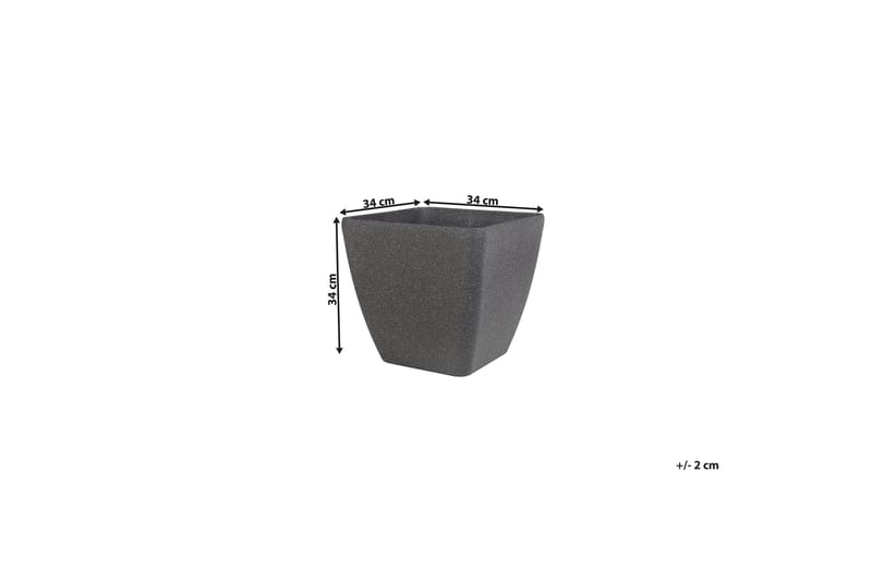 Kruka Zeli 34 cm - Grå - Inredning - Dekoration & inredningsdetaljer