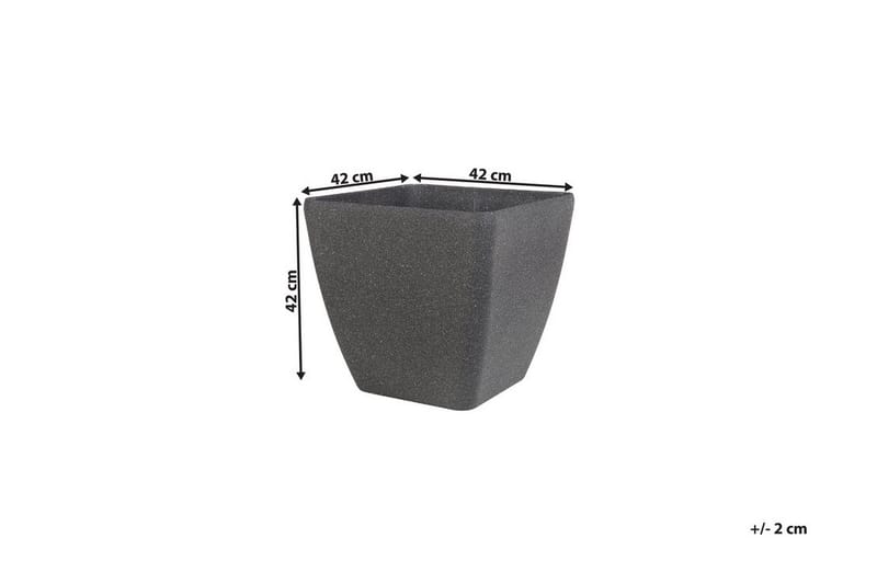 Kruka Zeli 42 cm - Grå - Inredning - Dekoration & inredningsdetaljer