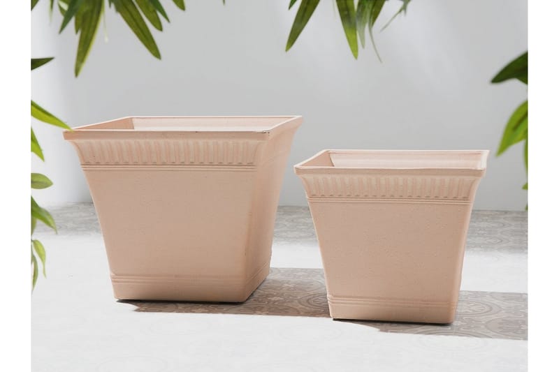 Kruka Psatha 41 cm - Röd - Inredning - Dekoration & inredningsdetaljer