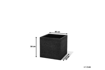 Kruka Paros 40 cm - Svart - Inredning - Dekoration & inredningsdetaljer