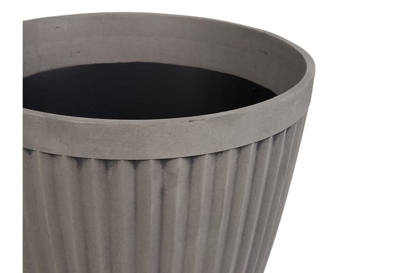 Kruka Poka 36 cm - Grå - Inredning - Dekoration & inredningsdetaljer
