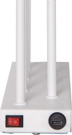 Ladda Adventsljusstake 29 cm - Elljusstake i Metall för Fönster - Vit - Inredning - Dekoration & inredningsdetaljer - Julpynt & juldekoration