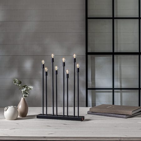 Ladda Ljusstake 29 cm - svart - Inredning - Dekoration & inredningsdetaljer - Julpynt & juldekoration