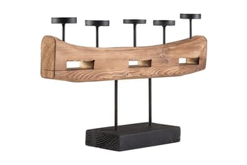 Ljusstake Guatemala 36 cm - Trä|Natur - Inredning - Dekoration & inredningsdetaljer