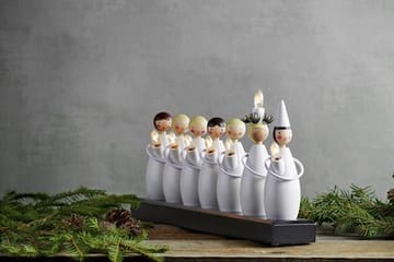 Luciatåg Ljusstake 48 cm - vit - Inredning - Dekoration & inredningsdetaljer - Julpynt & juldekoration