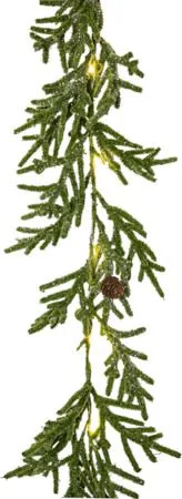 Lummer Girland 180 cm - grön - Inredning - Dekoration & inredningsdetaljer - Julpynt & juldekoration