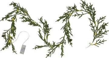 Lummer Girland 180 cm - grön - Inredning - Dekoration & inredningsdetaljer - Julpynt & juldekoration