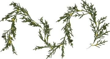 Lummer Girland 180 cm - grön - Inredning - Dekoration & inredningsdetaljer - Julpynt & juldekoration