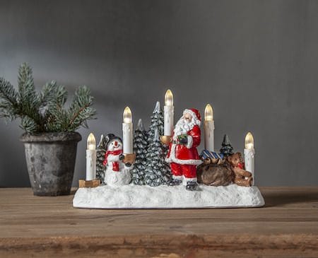 Merryville Ljusstake 29.5 cm - flerfärgad - Inredning - Dekoration & inredningsdetaljer - Julpynt & juldekoration
