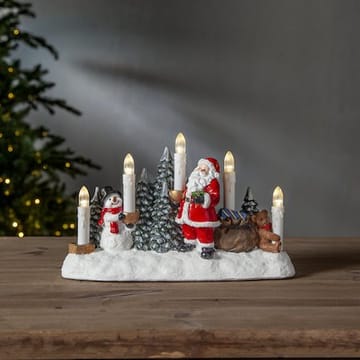 Merryville Ljusstake 29.5 cm - flerfärgad - Inredning - Dekoration & inredningsdetaljer - Julpynt & juldekoration