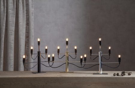 Milano Ljusstake 46 cm - Mässing - Inredning - Dekoration & inredningsdetaljer - Julpynt & juldekoration