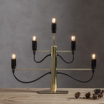 Milano Ljusstake 46 cm - Mässing - Inredning - Dekoration & inredningsdetaljer - Julpynt & juldekoration