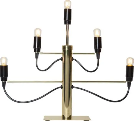 Milano Ljusstake 46 cm, Mässing