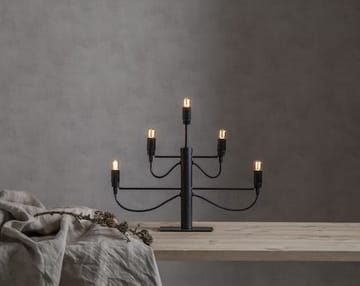 Milano Ljusstake 46 cm - matt svart - Inredning - Dekoration & inredningsdetaljer - Julpynt & juldekoration