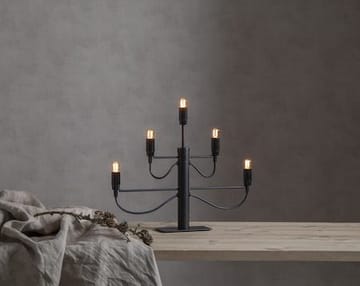 Milano Ljusstake 46 cm - matt svart - Inredning - Dekoration & inredningsdetaljer - Julpynt & juldekoration