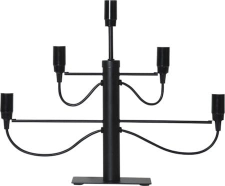 Milano Ljusstake 46 cm - matt svart - Inredning - Dekoration & inredningsdetaljer - Julpynt & juldekoration