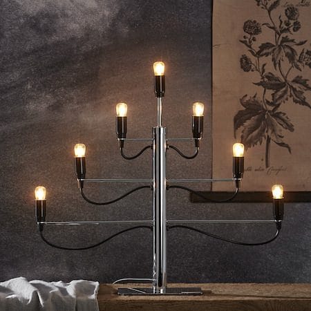 Milano Ljusstake 60 cm - krom - Inredning - Dekoration & inredningsdetaljer - Julpynt & juldekoration
