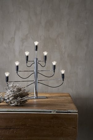 Milano Ljusstake 60 cm - krom - Inredning - Dekoration & inredningsdetaljer - Julpynt & juldekoration