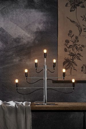 Milano Ljusstake 60 cm - krom - Inredning - Dekoration & inredningsdetaljer - Julpynt & juldekoration