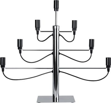 Milano Stor Adventsljusstake 60 cm - Ljusstake i Metall - Kromsilver - Inredning - Dekoration & inredningsdetaljer - Julpynt & juldekoration