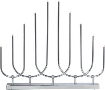 Novum Ljusstake 46 cm - krom - Inredning - Dekoration & inredningsdetaljer - Julpynt & juldekoration