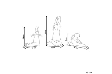 Prydnadsfigur Brest set om 3 - Inredning - Dekoration & inredningsdetaljer - Påskpynt & påskdekoration - Påskpynt kanin & hare