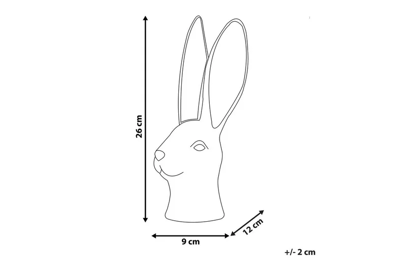 Prydnadsfigur Guerande - Inredning - Dekoration & inredningsdetaljer - Påskpynt & påskdekoration - Påskpynt kanin & hare