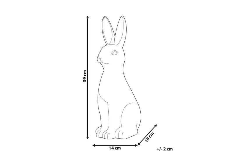 Prydnadsfigur Paimpol - Inredning - Dekoration & inredningsdetaljer - Påskpynt & påskdekoration - Påskpynt kanin & hare