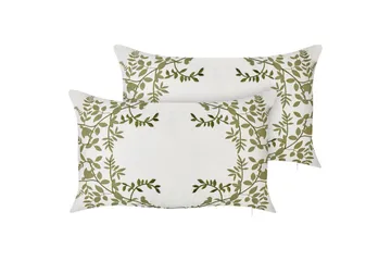 Prydnadskuddar Zaleya set om 2 Rektangulär - Rektangulär - Inredning - Dekoration & inredningsdetaljer - Dekorationsunderlägg