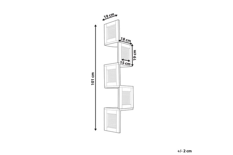 Bokhylla Alder Svart, ljust trä - Svart, ljust trä - Inredning - Dekoration & inredningsdetaljer - Prydnadssaker - Bokstöd