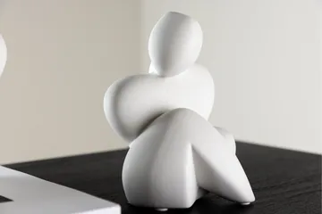 Floda Skulptur 9x14 cm - Vit - Inredning - Dekoration & inredningsdetaljer - Prydnadssaker - Skulptur