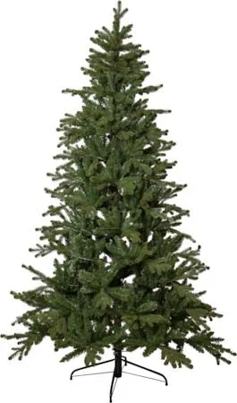 Konstgjord Julgran Hedvik 210 cm, Grön / Svart