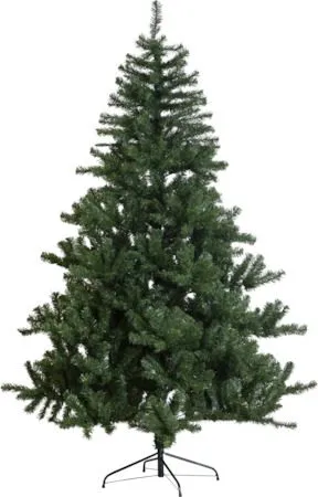 Konstgjord Julgran New Quebec 210 cm, Grön / Svart