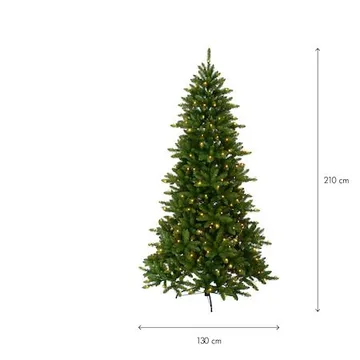 Konstgjord Julgran Uppsala 210 cm - Grön - Inredning - Dekoration & inredningsdetaljer - Julpynt & juldekoration - Plastgran