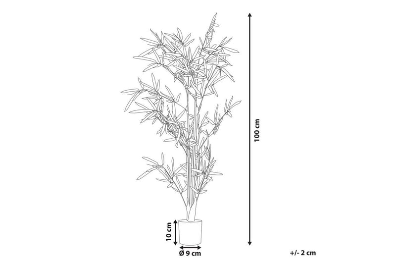 Konstgjord växt Bambusa Vulgaris 9x9x100 cm - 9x9x100 cm - Inredning - Dekoration & inredningsdetaljer - Prydnadssaker - Blomsterdekoration